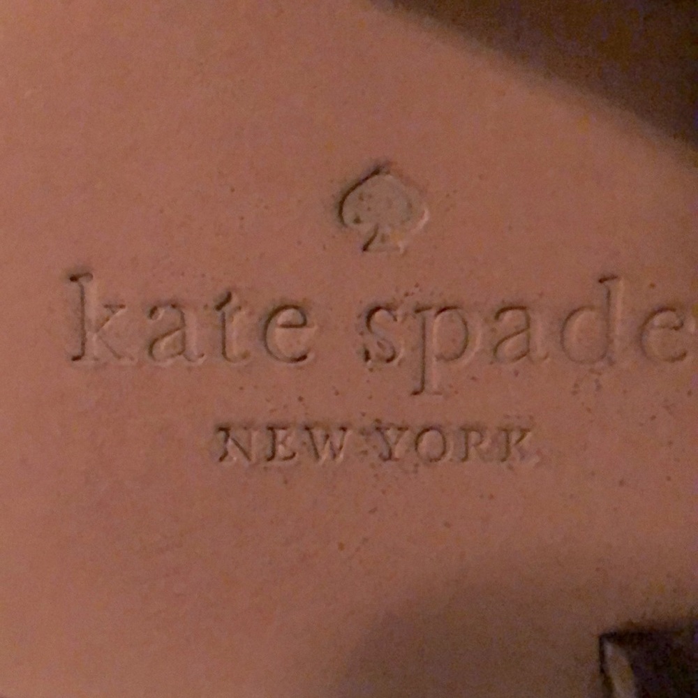 KATE SPADE - Animal Print Wedge Sandals - Picture 6 of 12